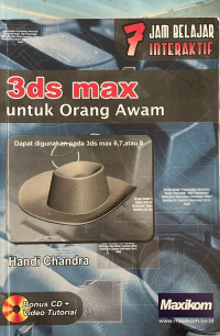Image of 3ds max untuk orang awam