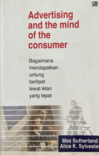 Image of Advertising and the mind of the consumer