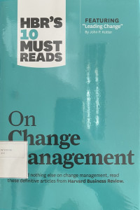Image of HBR'S 10 must reads on Change Management