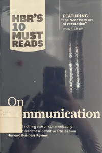 Image of HBR'S 10 must reads on Communication