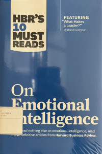 Image of HBR'S 10 must reads on emotional Intelligence
