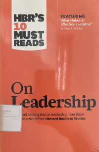 Image of HBR'S 10 must reads on Leadership