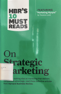 Image of HBR'S 10 must reads on Strategic Marketing