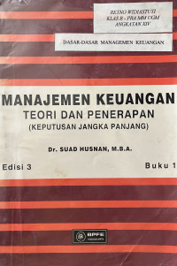 Image of Manajemen Keuangan Teori dan Penerapan