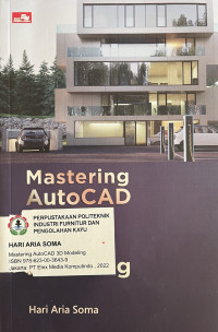 Image of Mastering AutoCAD 3D modeling