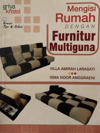 Image of Mengisi rumah dengan Furnitur Multiguna