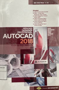 Image of Menjadi Desainer Profesional AUTOCAD 2018