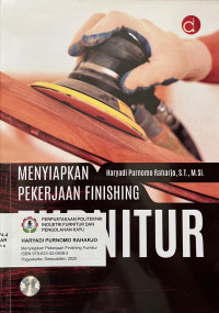 Image of Menyiapkan pekerjaan finishing furnitur
