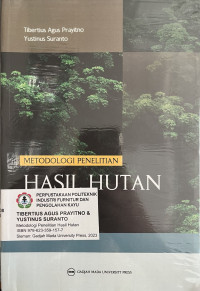 Image of Metodologi penelitian Hasil Hutan