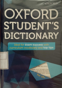 Image of Oxford Student's Dictionary