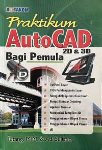 Image of Praktikum AutoCAD 2D & 3D bagi pemula