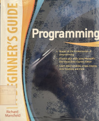 Image of PROGRAMMING: A BEGINNER'S GUIDE